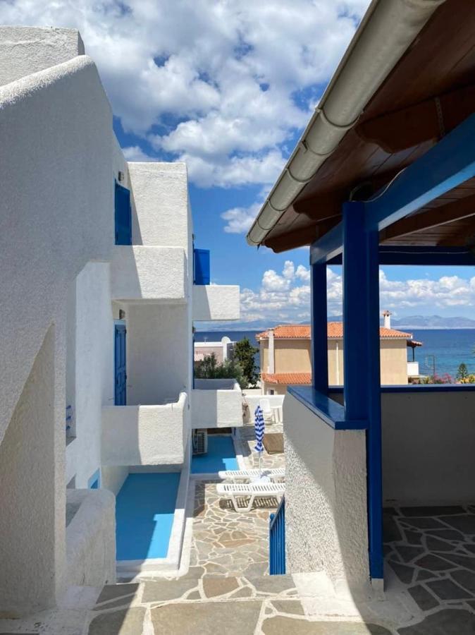 Blue Dolphin Studios And Apartment Vagia  Buitenkant foto