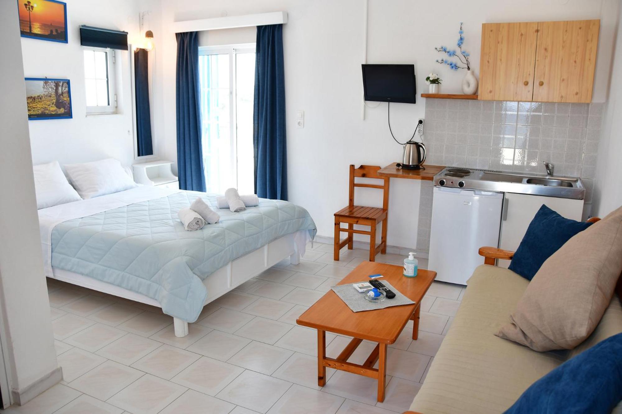 Blue Dolphin Studios And Apartment Vagia  Buitenkant foto