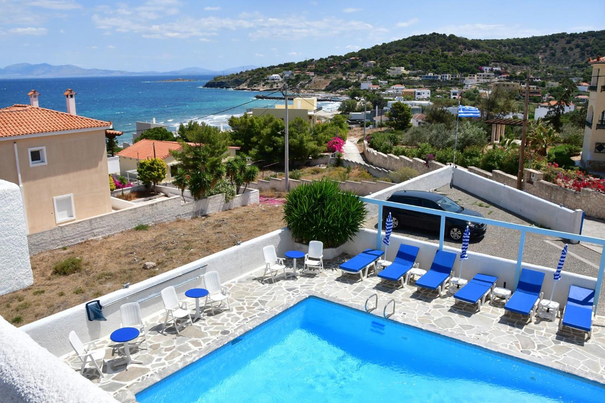Blue Dolphin Studios And Apartment Vagia  Buitenkant foto