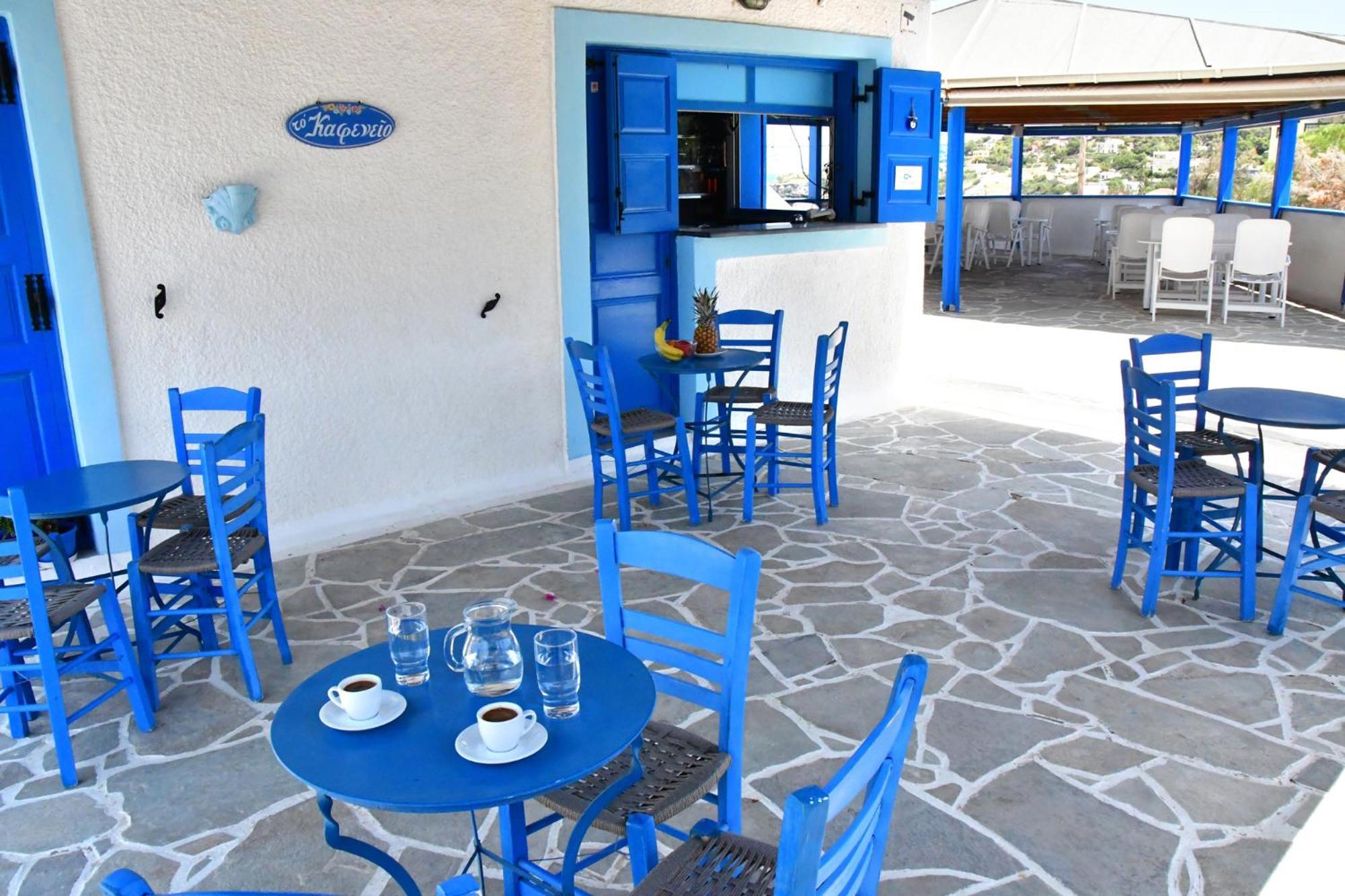 Blue Dolphin Studios And Apartment Vagia  Buitenkant foto