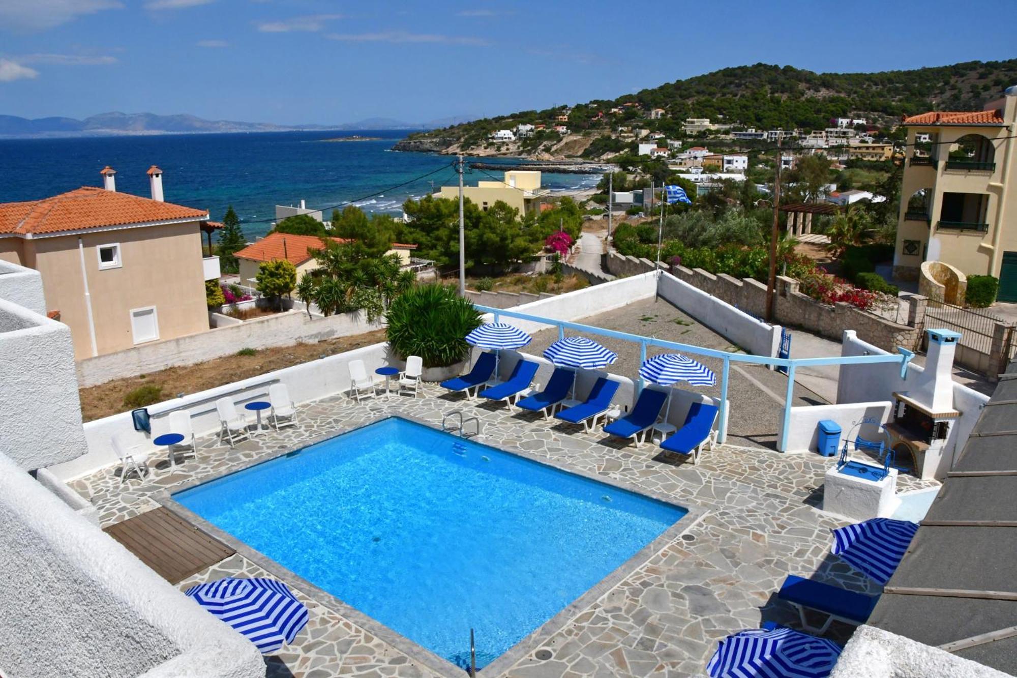 Blue Dolphin Studios And Apartment Vagia  Buitenkant foto