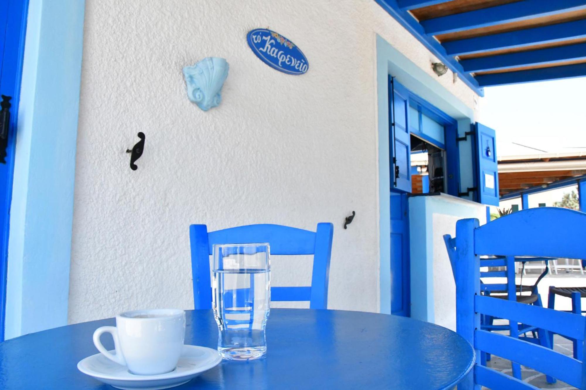 Blue Dolphin Studios And Apartment Vagia  Buitenkant foto