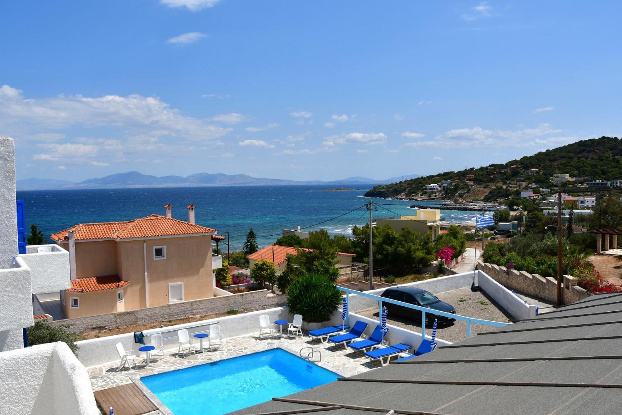 Blue Dolphin Studios And Apartment Vagia  Buitenkant foto
