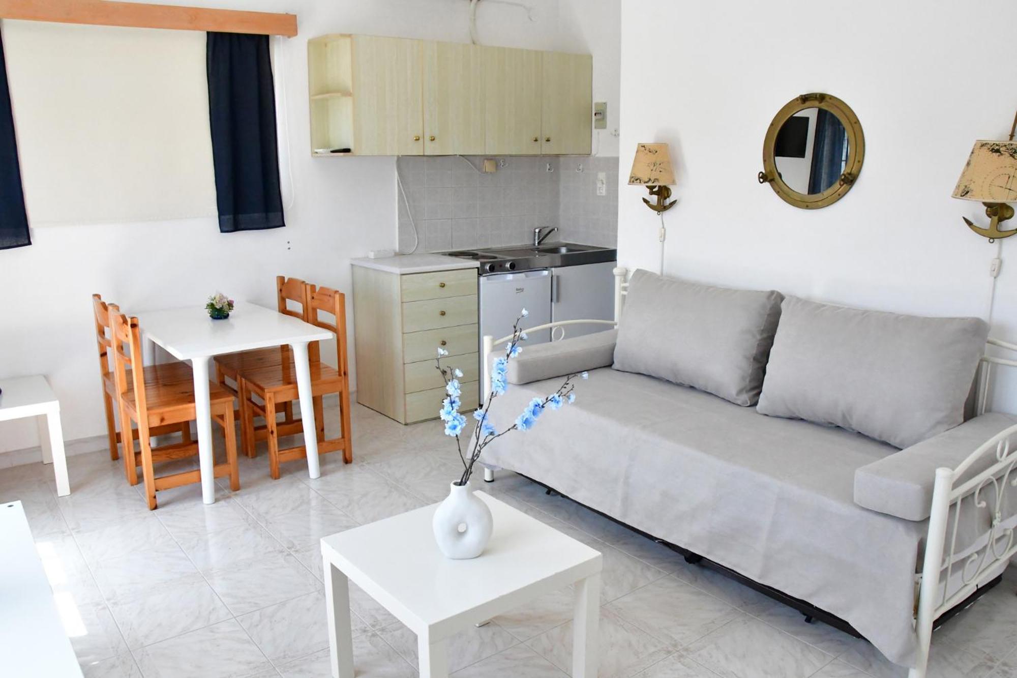 Blue Dolphin Studios And Apartment Vagia  Buitenkant foto