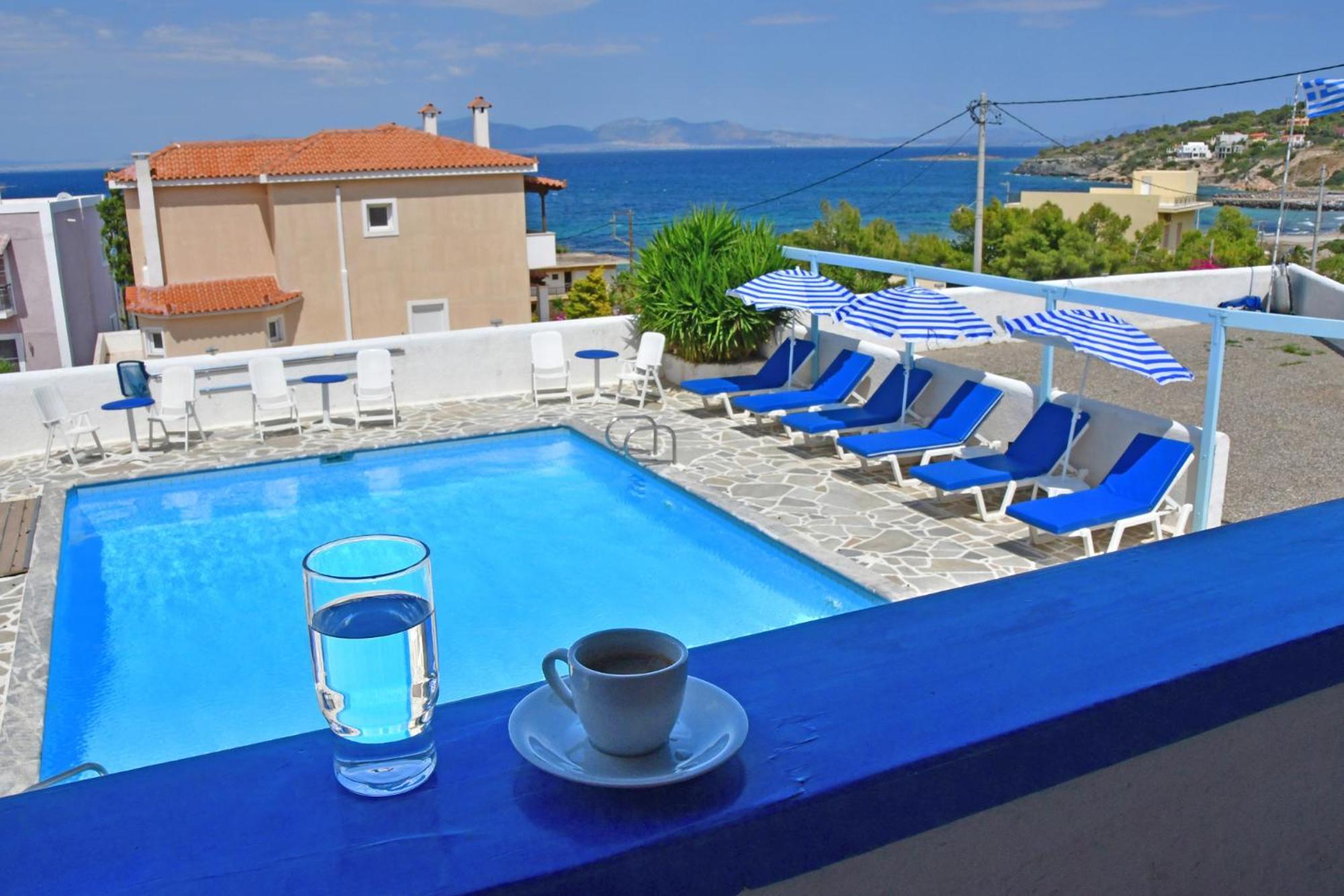 Blue Dolphin Studios And Apartment Vagia  Buitenkant foto