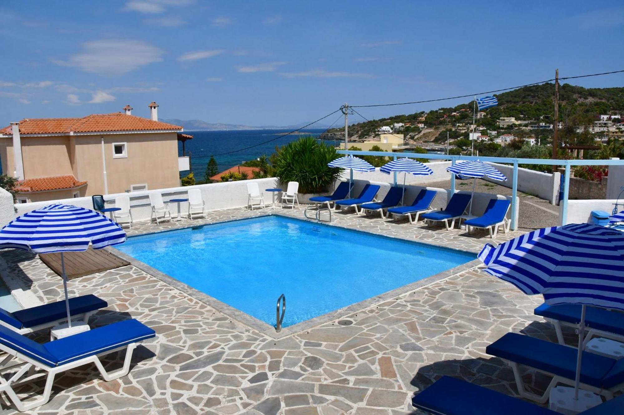 Blue Dolphin Studios And Apartment Vagia  Buitenkant foto