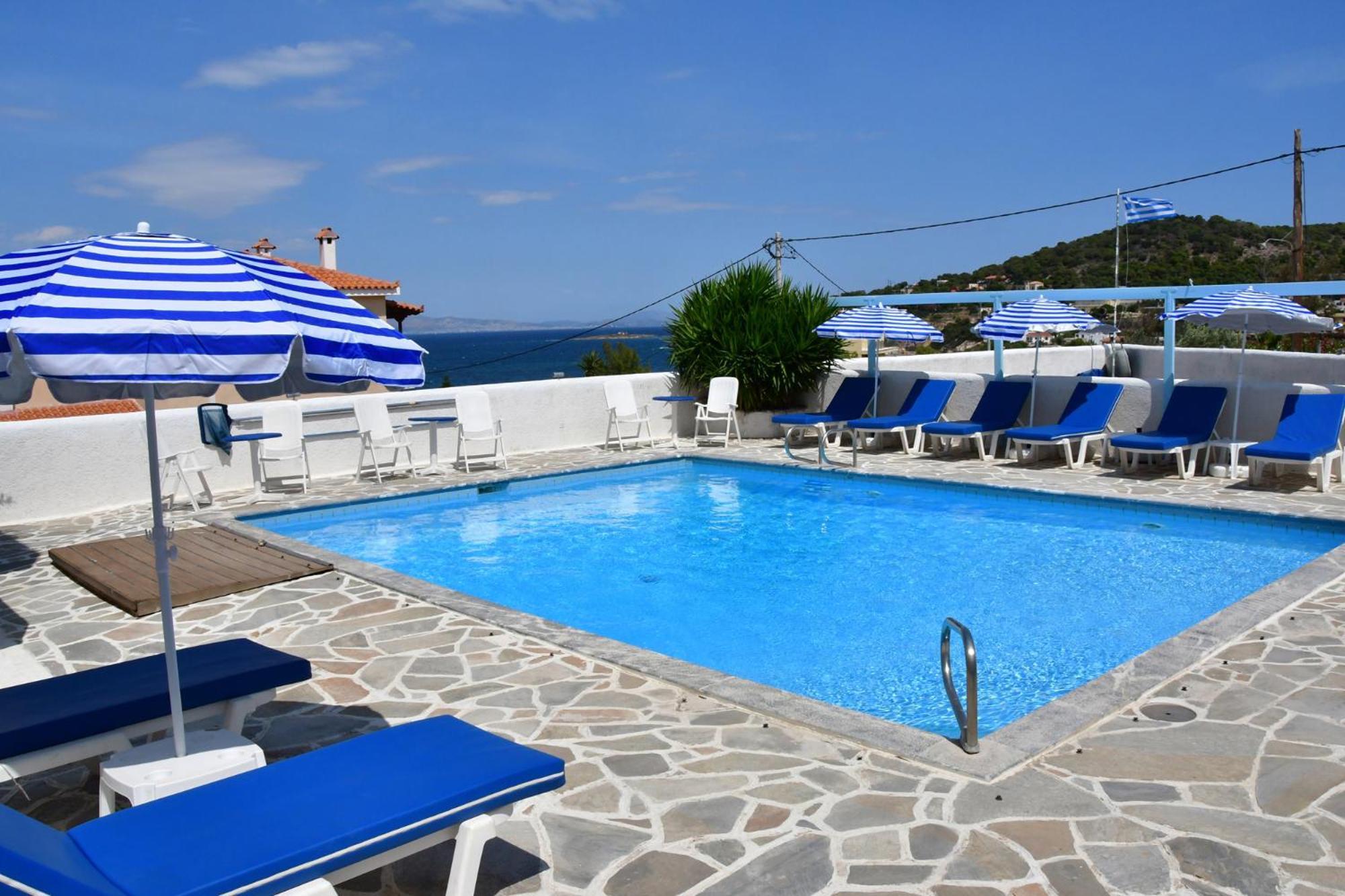Blue Dolphin Studios And Apartment Vagia  Buitenkant foto