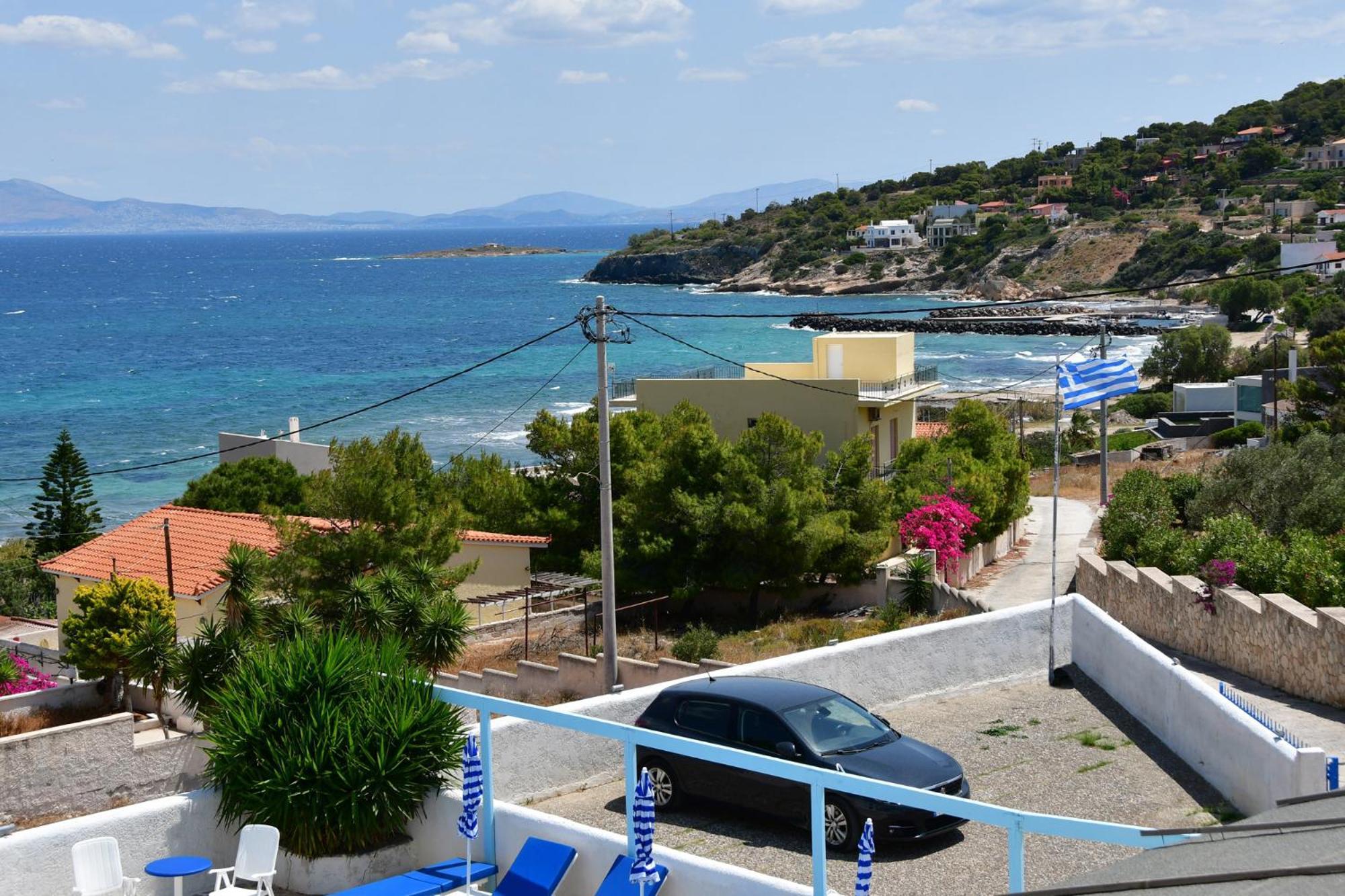 Blue Dolphin Studios And Apartment Vagia  Buitenkant foto