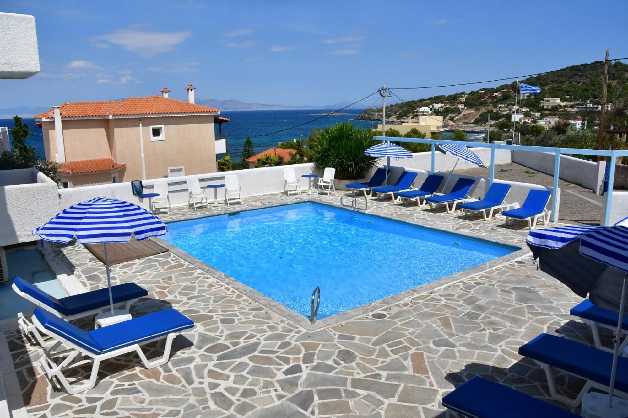 Blue Dolphin Studios And Apartment Vagia  Buitenkant foto