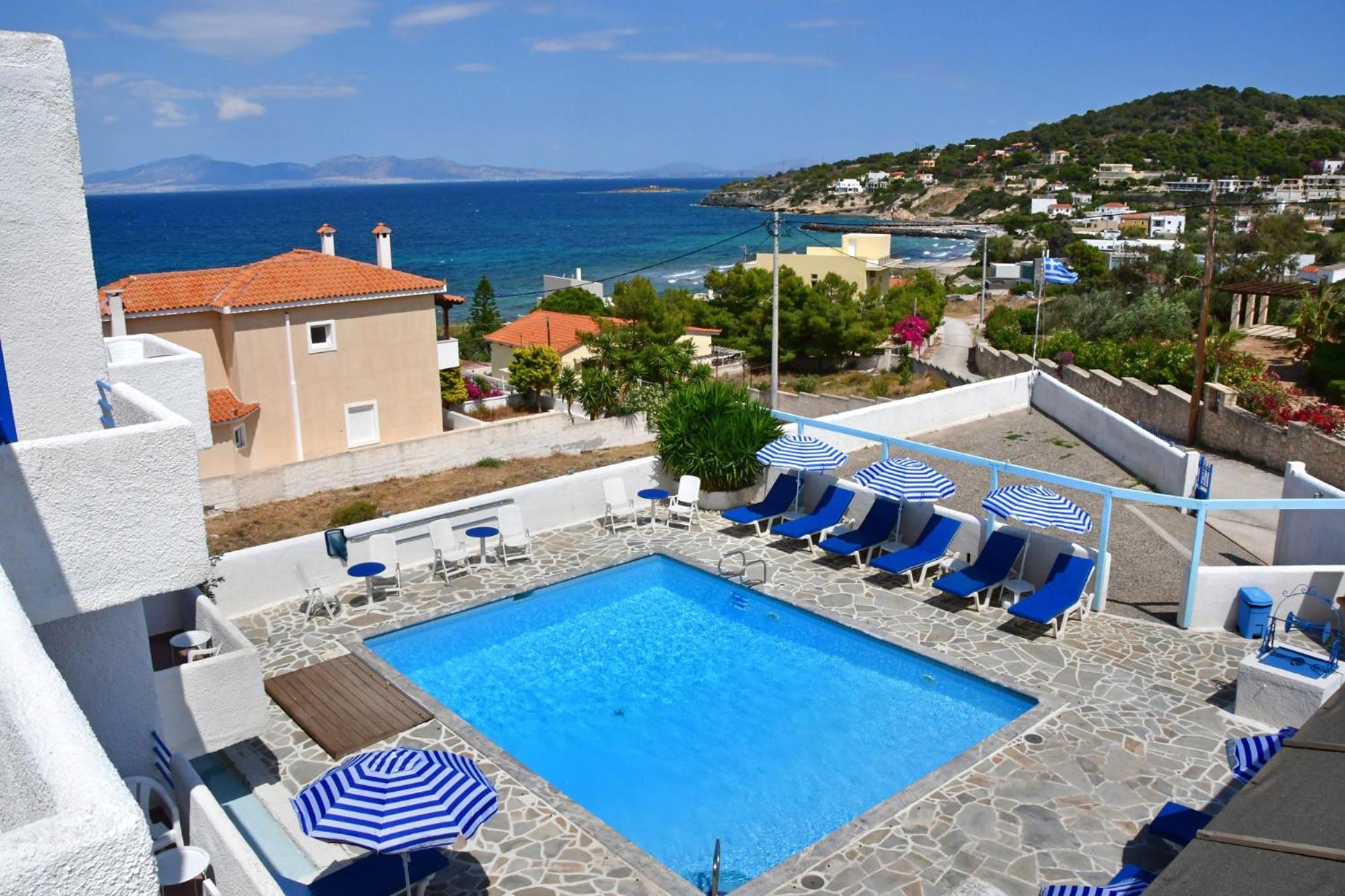 Blue Dolphin Studios And Apartment Vagia  Buitenkant foto
