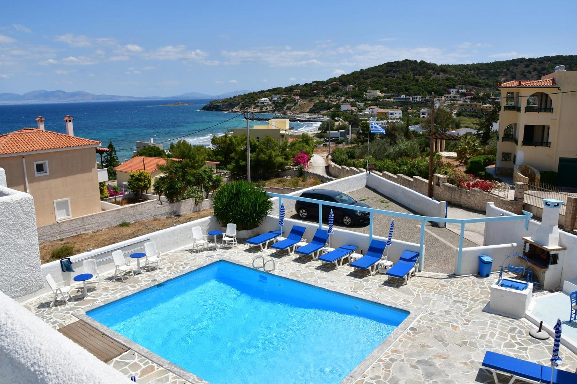 Blue Dolphin Studios And Apartment Vagia  Buitenkant foto