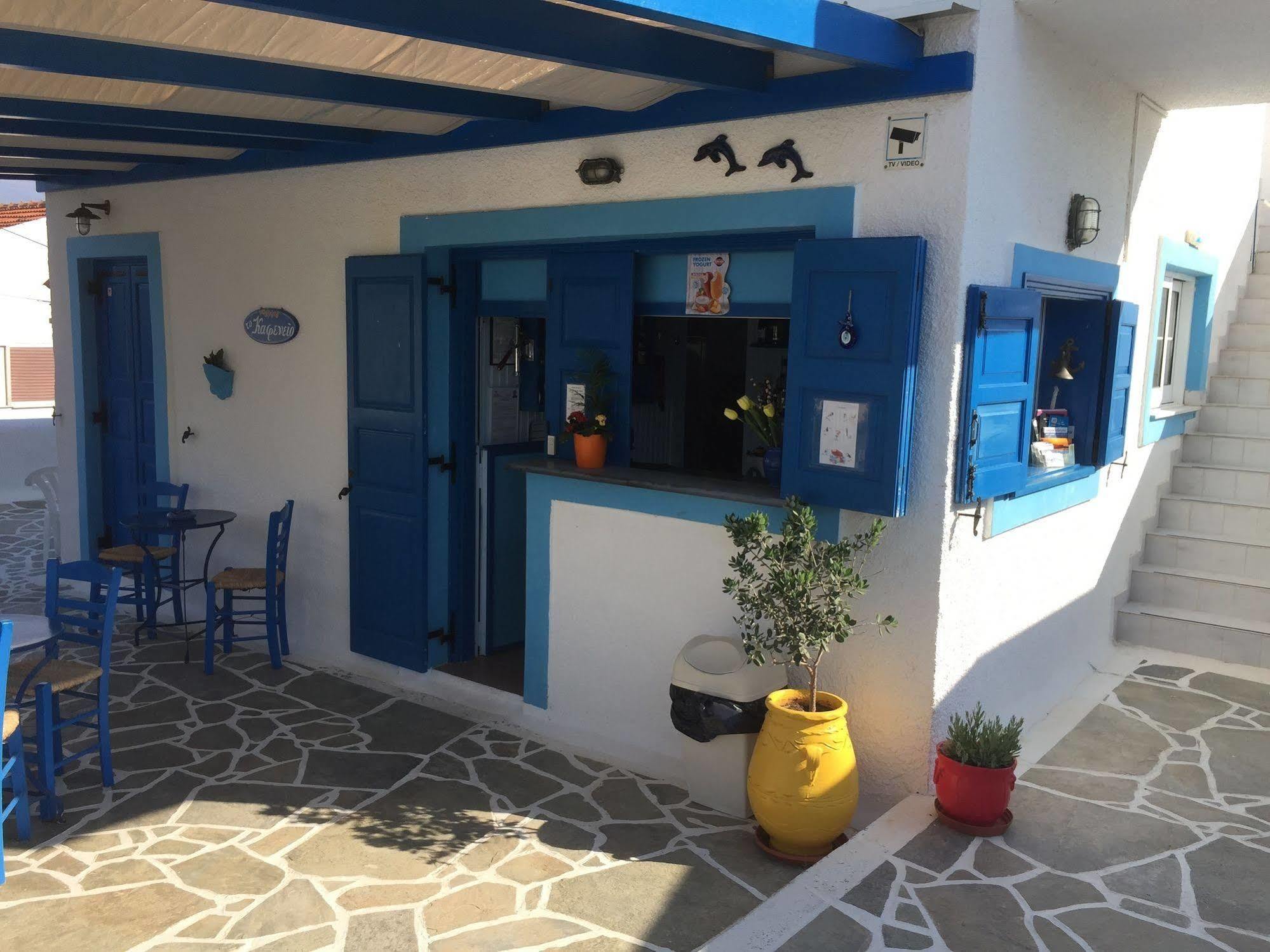 Blue Dolphin Studios And Apartment Vagia  Buitenkant foto