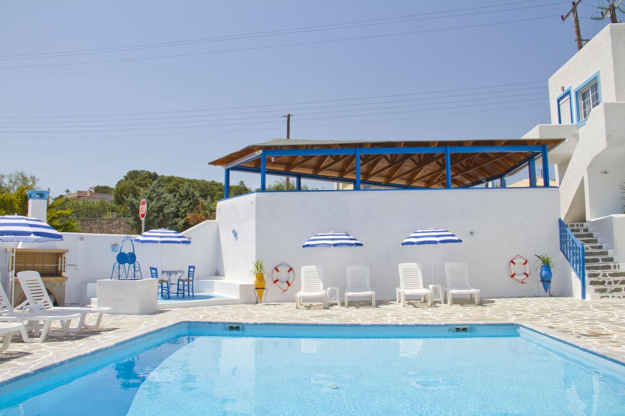 Blue Dolphin Studios And Apartment Vagia  Buitenkant foto